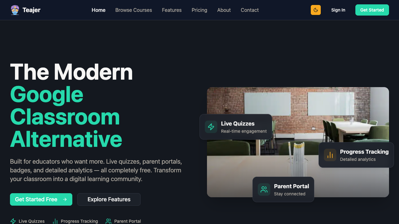 Teajer product screenshot